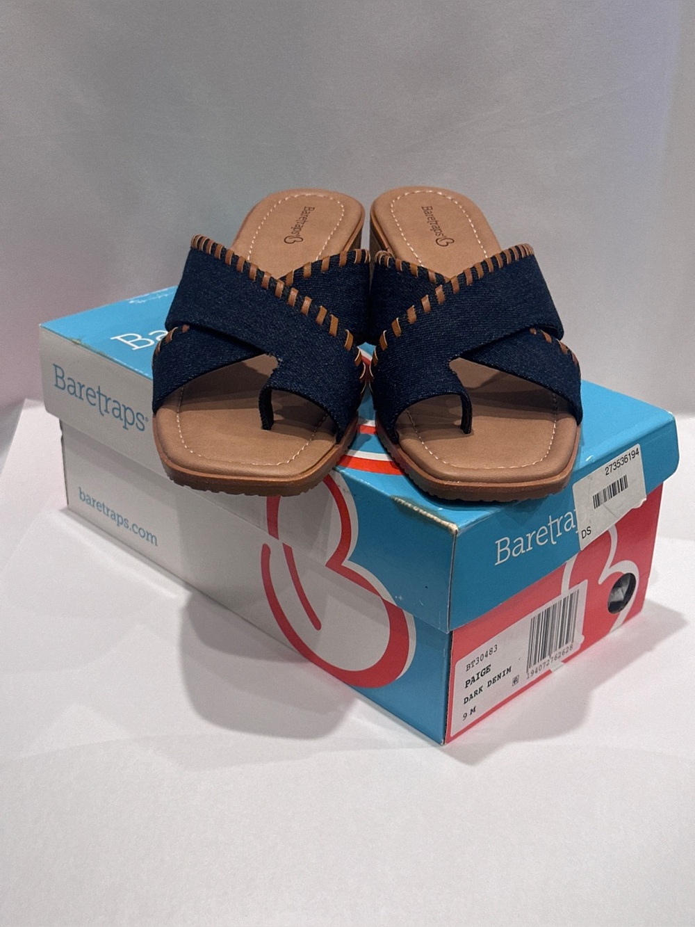 BareTraps Denim Paige slip-on sandal - Picture 11 of 11